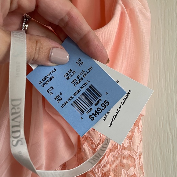 David’s Bridal Bridesmaid Dress - Picture 1 of 4